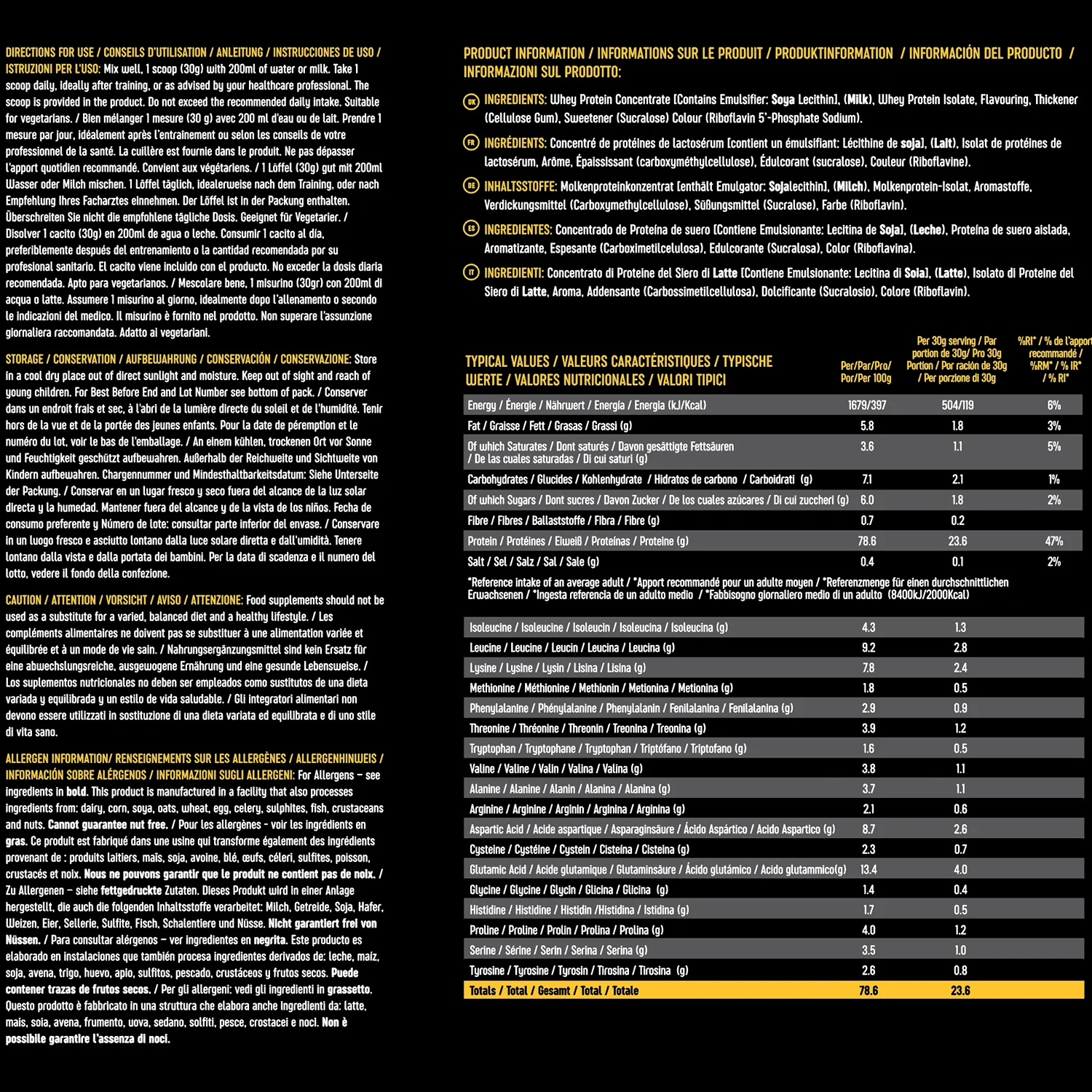 Whey Protein Powder 2kg Banana OEM Premium Body Nutrition New Improved Flavour Supplement Adult Men Women Shake Private Label