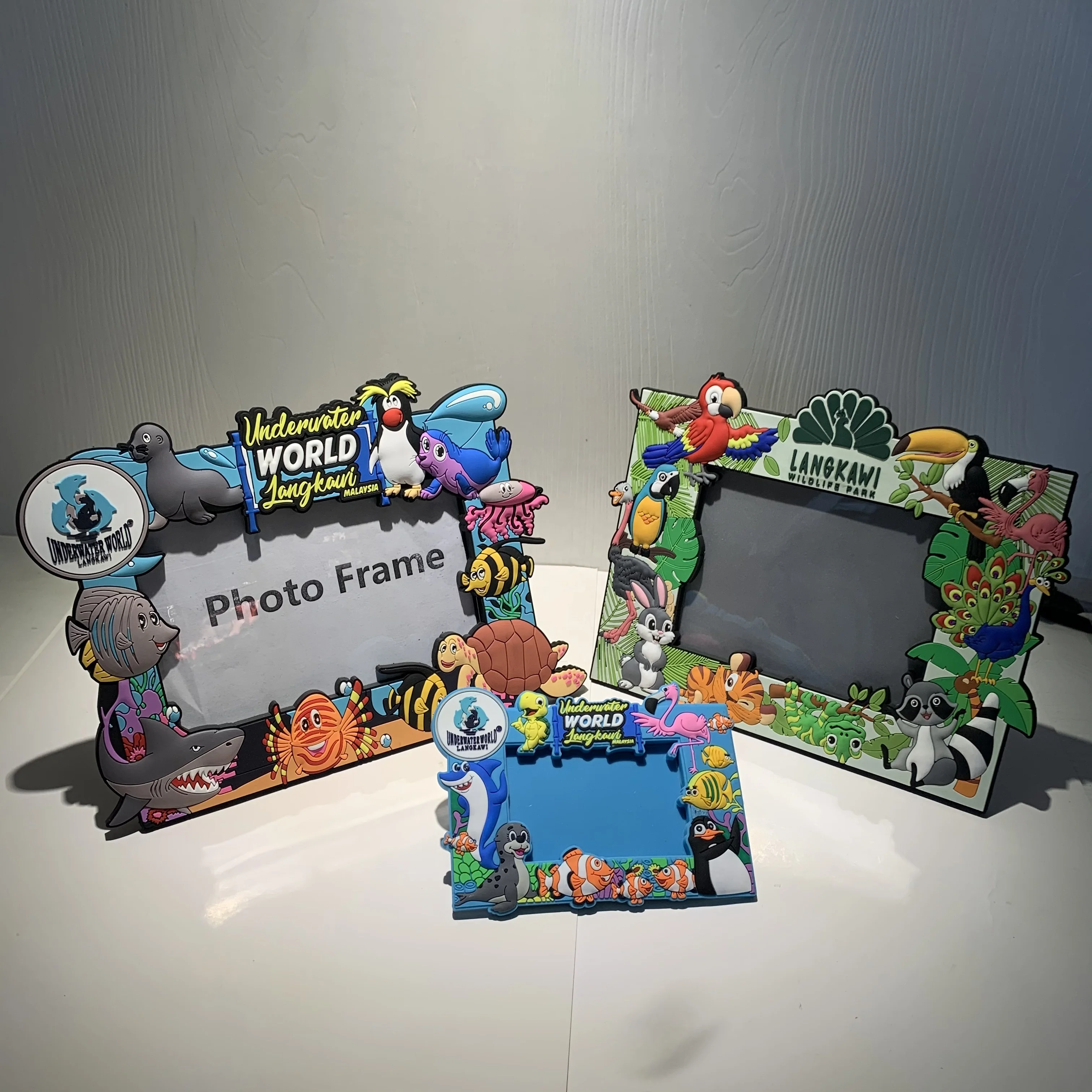 Заказанное кольцо с 3D сувенир фоторамка