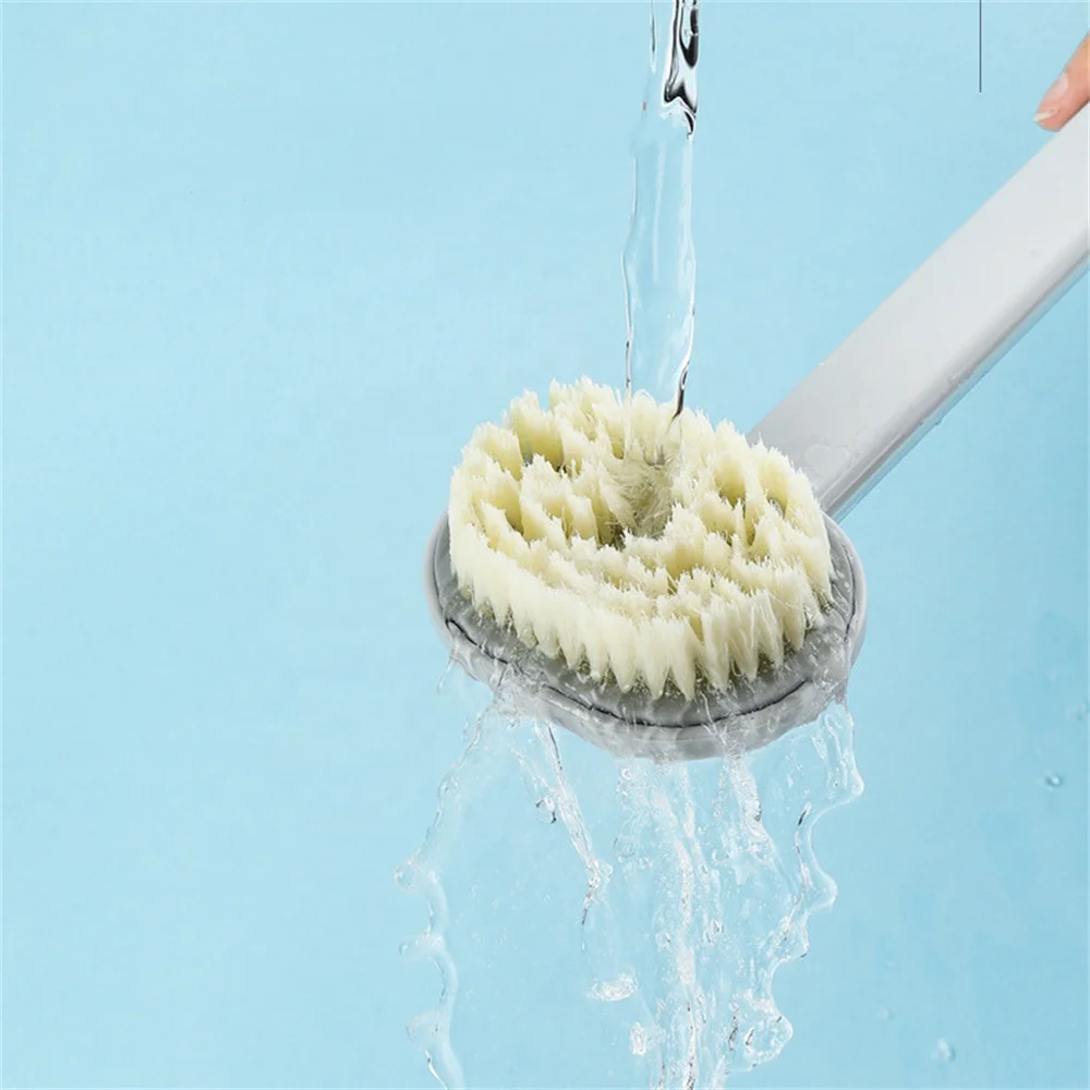 Biumart Bath Brush Multifunctional Detachable Long Handle Bath Brush Bath Brushes Sponges & Scrubbers