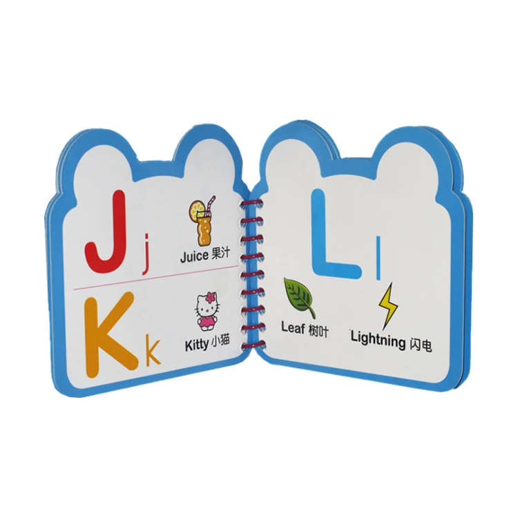 Manufacturer High quality Full Color ABC Alphabet Learning Books For Kids children board books
