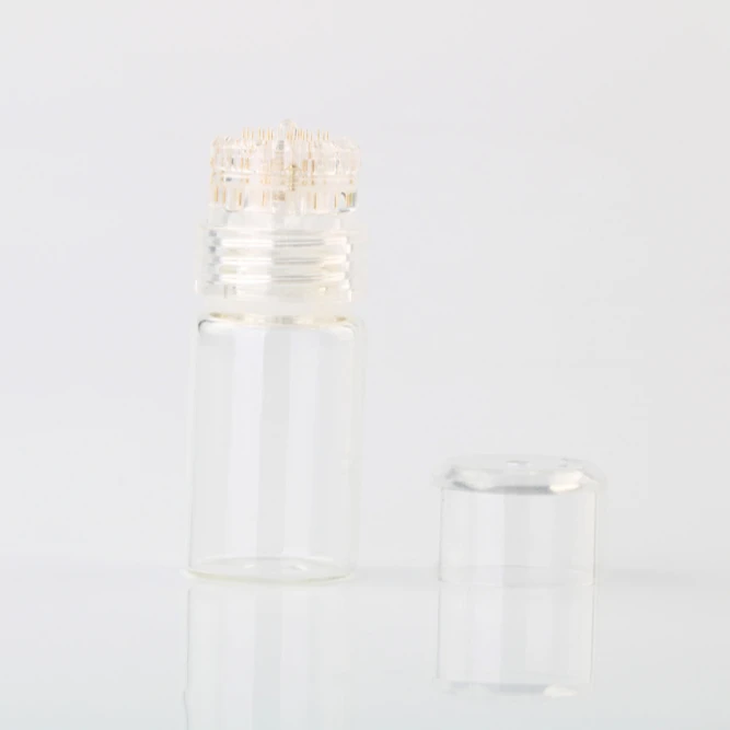 BOWKET 20 Needles Hydro Stamp Roller Micro Needle Hydro Derma Needle Stamp for Skin Whitening Microneedle for Face US Plug