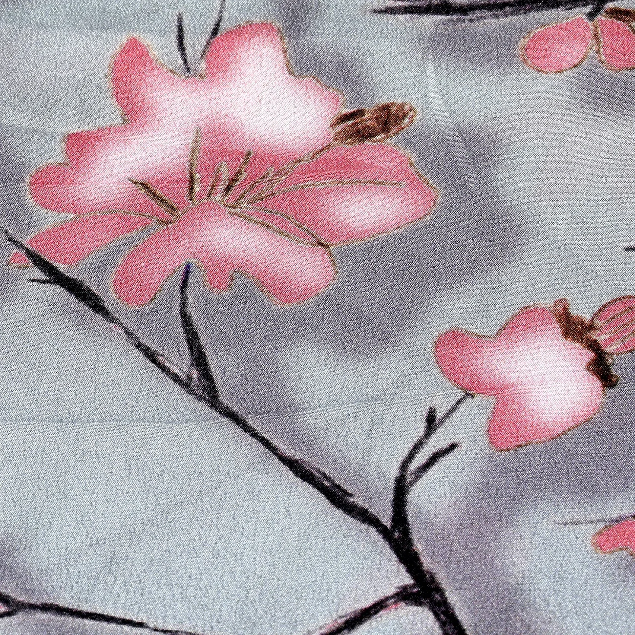 
High quality digital print silk fabric 100% pure silk crepe de chine for garment bedding tops scarf 