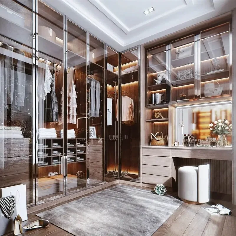 cheap modular luxury bedroom storage cabinet furniture wooden modern white armoire wardrobe closets designs 1