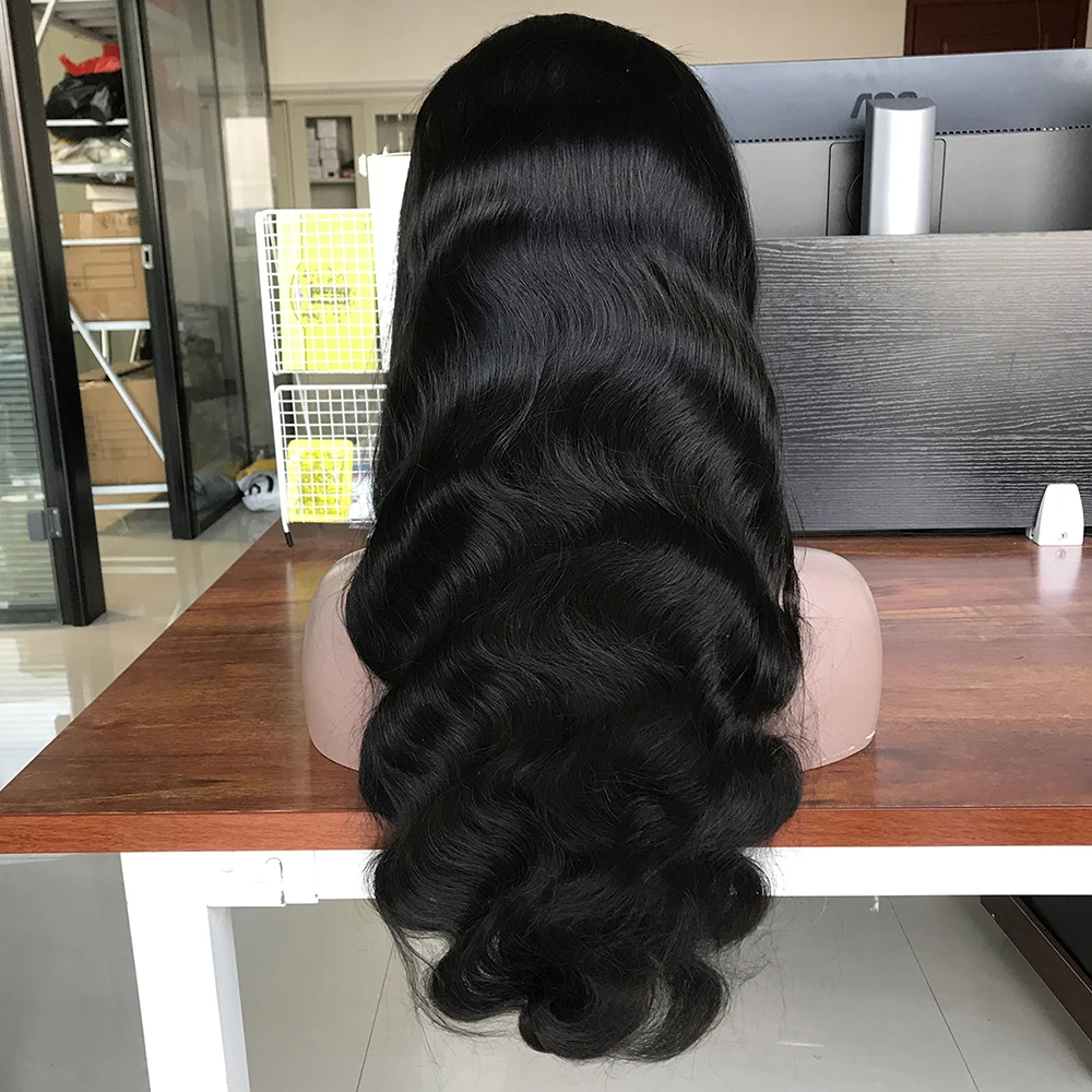 loose body wave human hair weaves and wigs brazilian hair 13x4 transparent hd lace frontal wig high density for women