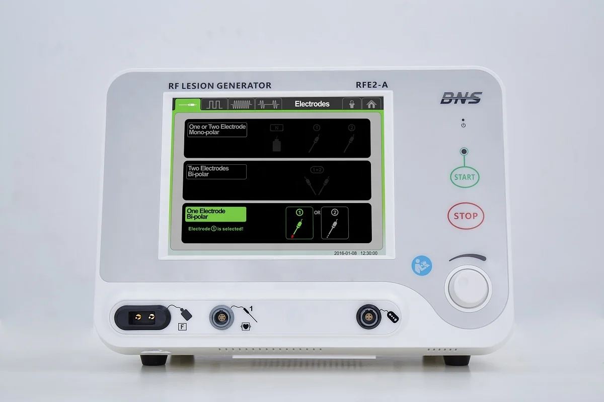 
Pulsed RF lesion generator for nerve rhizotomy 