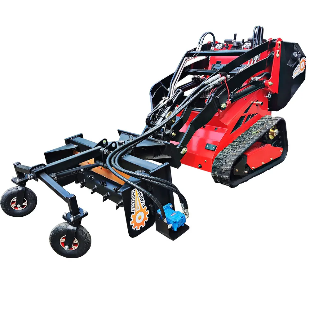 Hot Selling High Quality Farm Skid Steer Harley Rake Soil Condition Harley Rakes Attachment For Forestry Skid Steer Loader