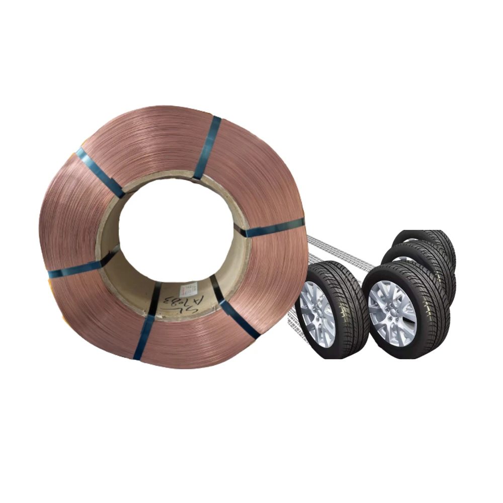 simbo brand tire material  high carbon  bronze coated bead wire ring for tyre