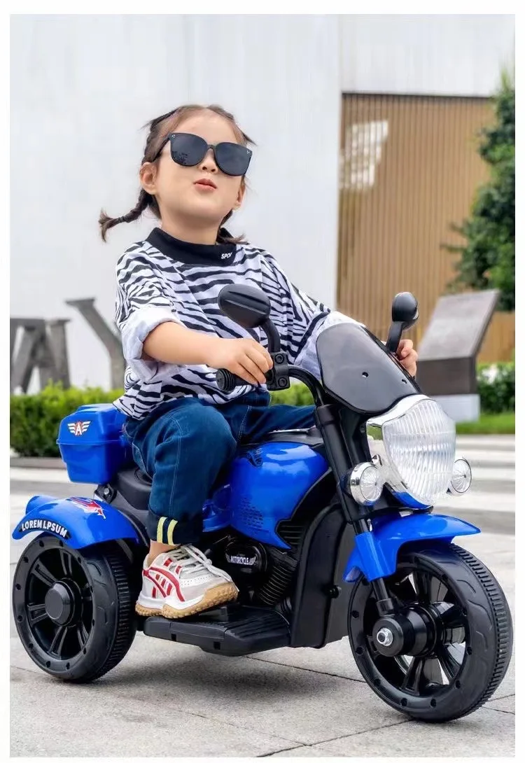 Factory Price Threecyclel electric motorcycle kids toy car kids ride on motorbike kid toy electric motorcycle 12v