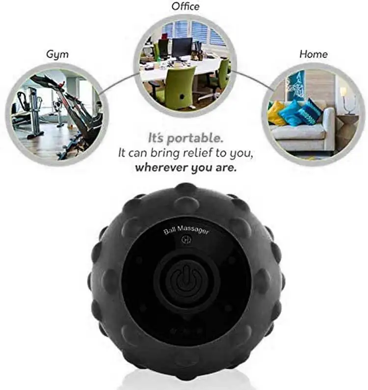 2024 Shiatsu Muscle Massage Roller Body Massager with Heat Function Relaxation massage ball