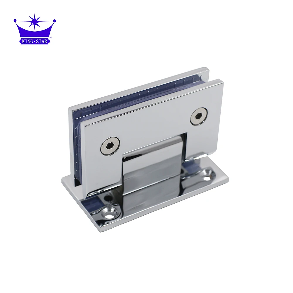 Стеклянный шарнир для ванной комнаты, стеклянный круглый Угловой поворотный зажим, стеклянный дверной шарнир для душа