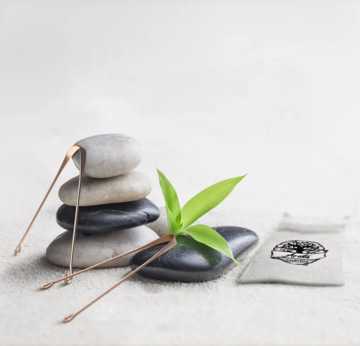 Лидер продаж, скребок для языка из нержавеющей стали высокого качества для гигиены полости рта