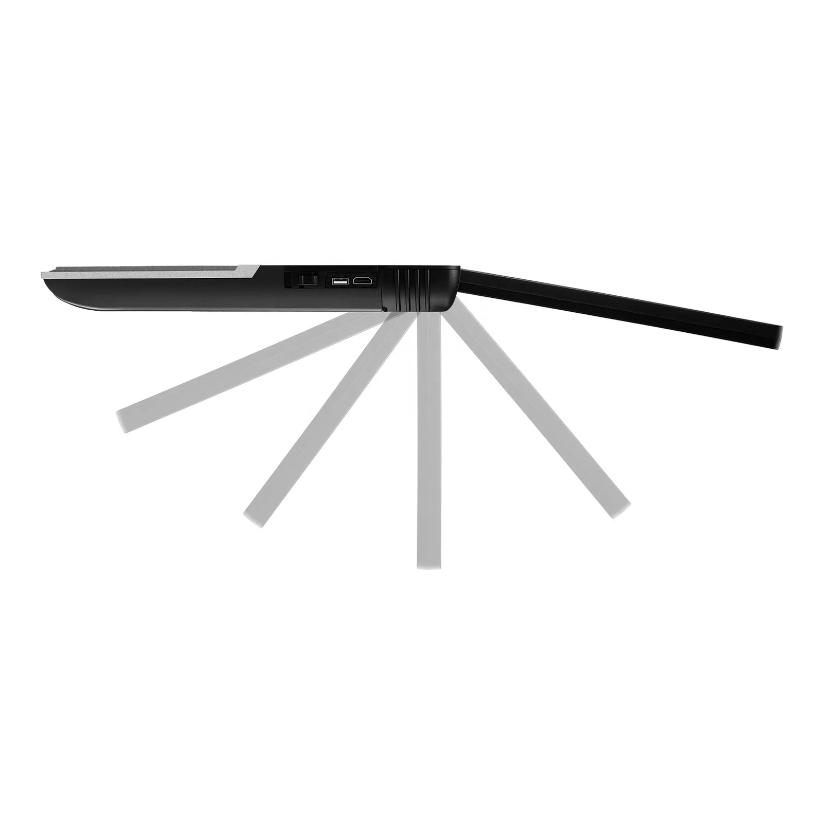 19.5 inch HD Digital TFT 16:9 Screen Ultra-thin Roof Mounted Player with Built-in Speakers and Colourful Aura Light