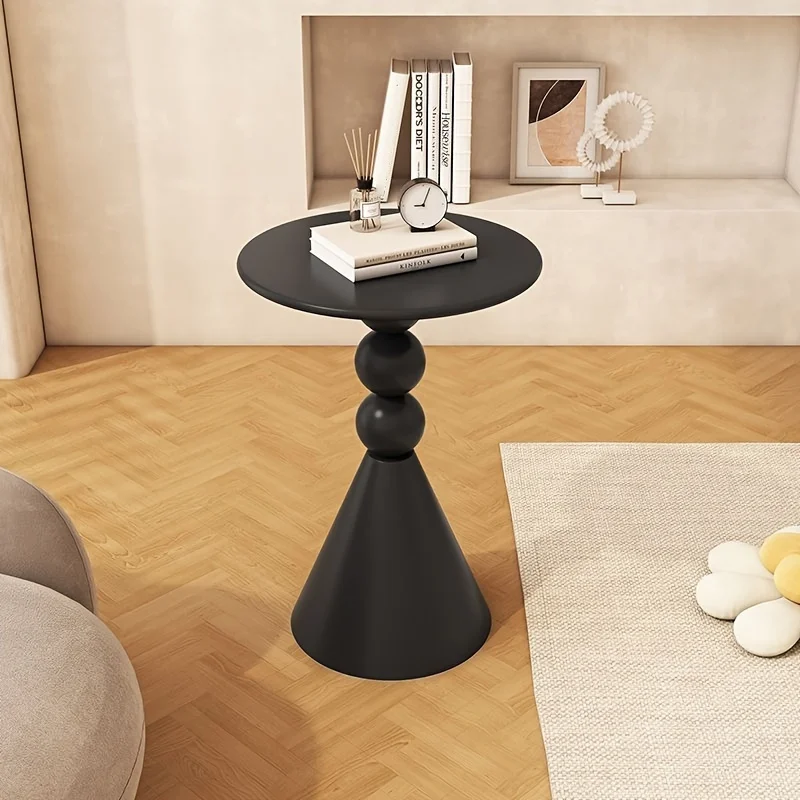 Cafe Table Creative Art Round Cheap Coffee Table Small Side Table for Home Living Room