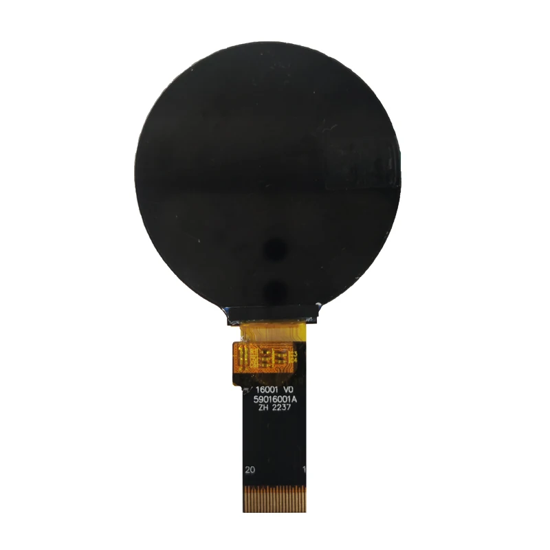 Startek 1.6 inch 400*400 ST7797 small round lcd display 1.3 2.1 2.47 2.8 5.0 inch IPS tft circular lcd screen module