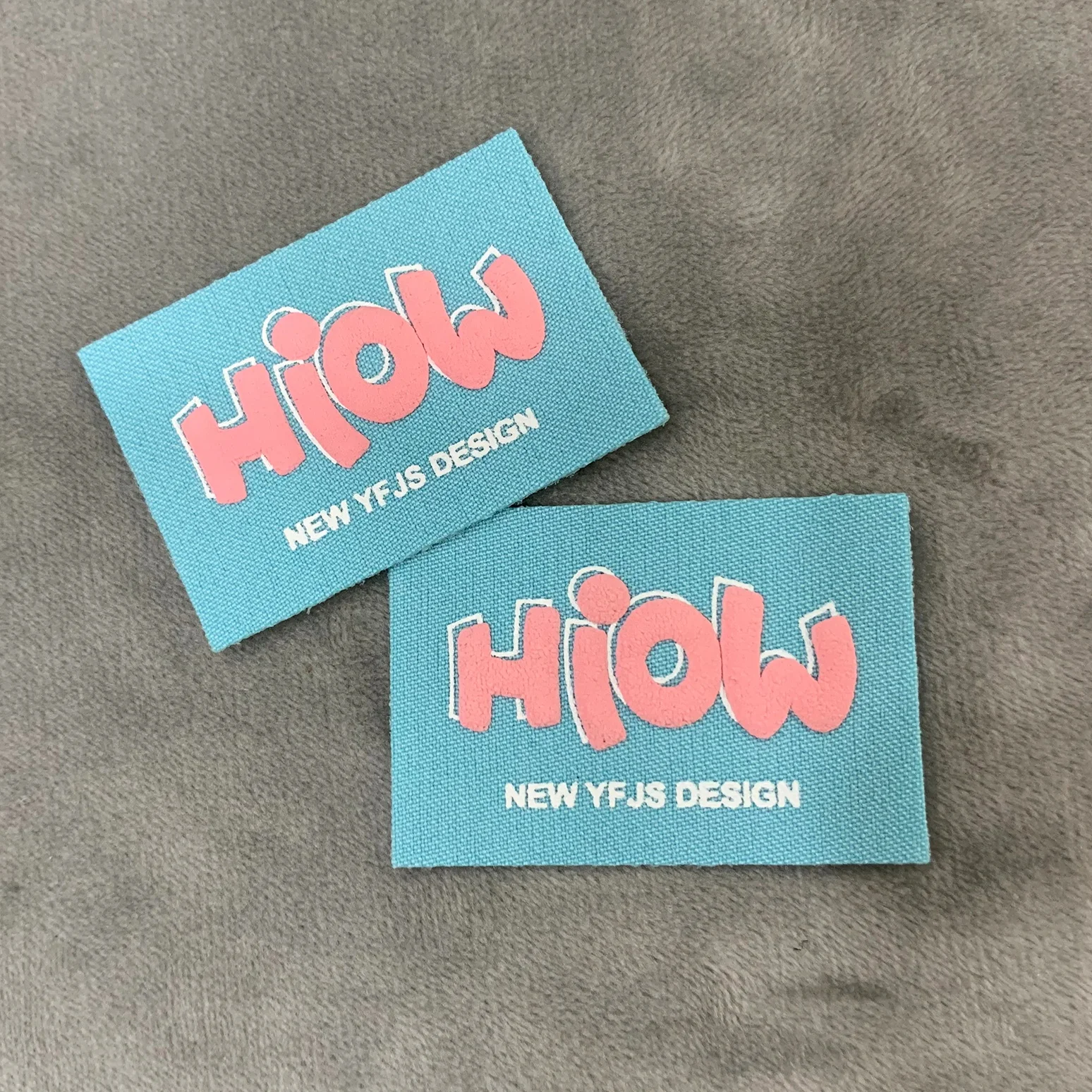 Custom Fabric 3D puff Embroidered Patch Badges Backpack Jean Shorts Hat Embroidery Patches Hoodie Clothing Woven Patch