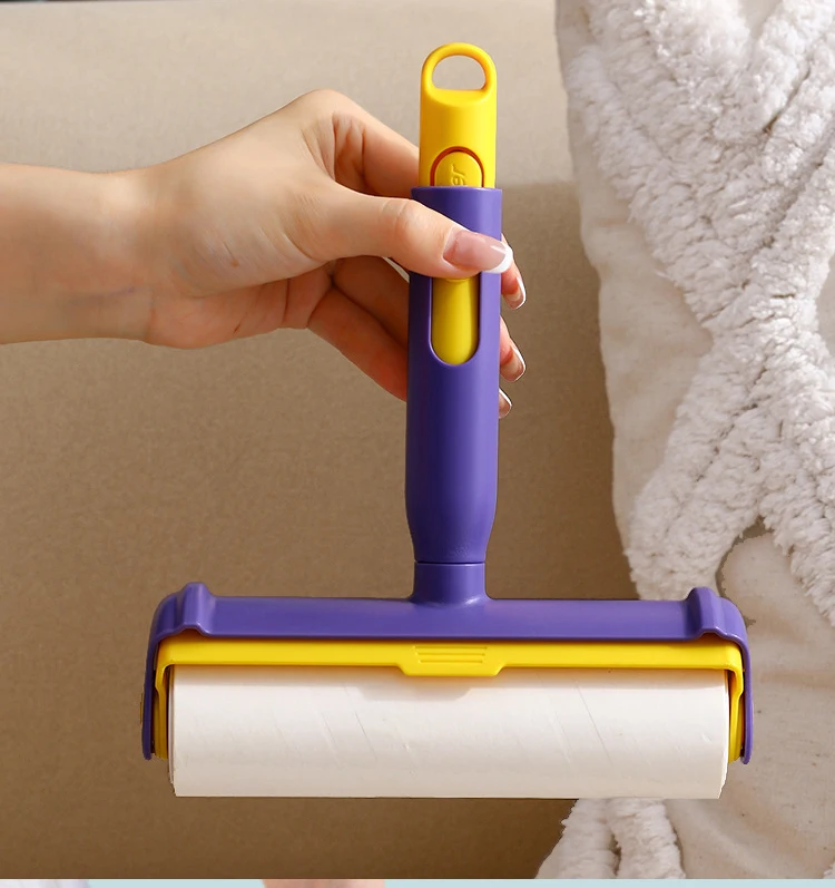 Highly Adhesive Bed Lint Roller  /Disposable Dust Lint Roller for Clothes and Carpets