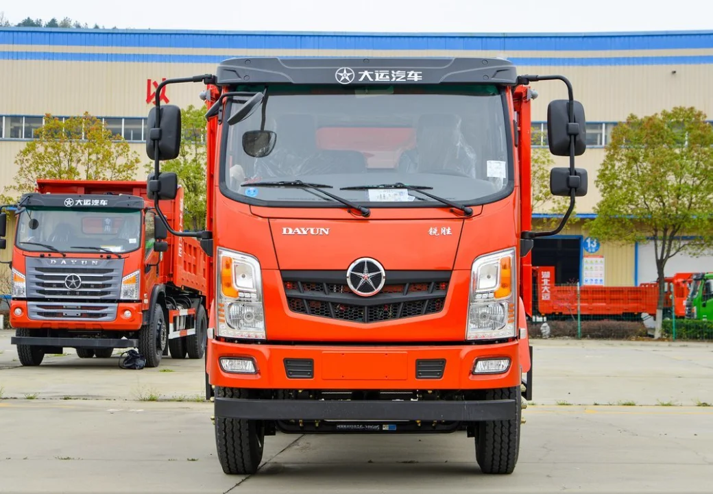 china supplier  Hubei Dayun Ruisheng dump truck Dayun Ruisheng 158HP light  truck  4X2 3.05/3.2/3.6m dump truck