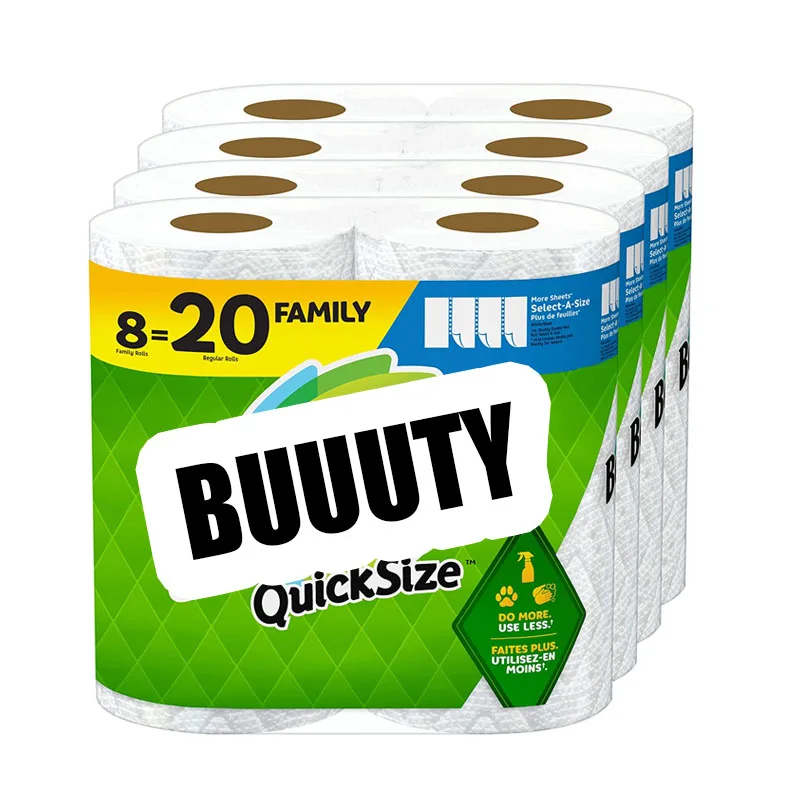 High Quality Oil Cleaning Absorbent Disposable Eco-friendly Paper Towels Kitchen Paper Towel