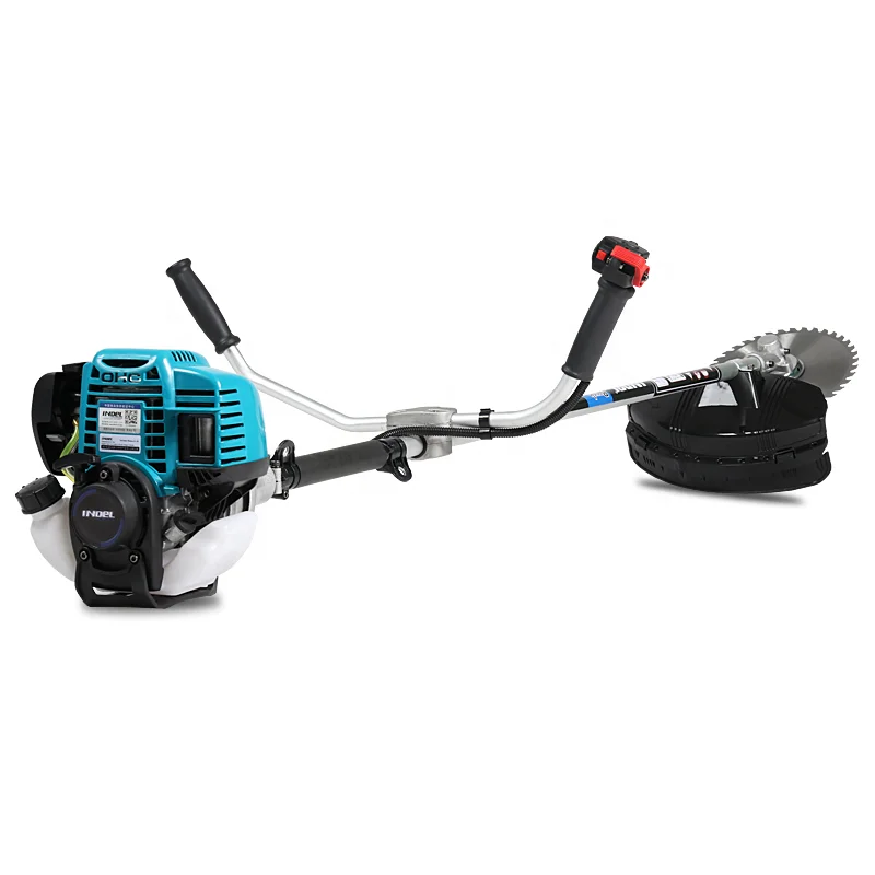 High Quality Hoeing Machine Petrol Manual Hand Push Brush Cutter / Grass Trimmer CG380 Cultivator