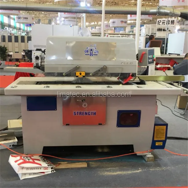 Heavy duty Wood Straight Line Rip Saw for timber cutting