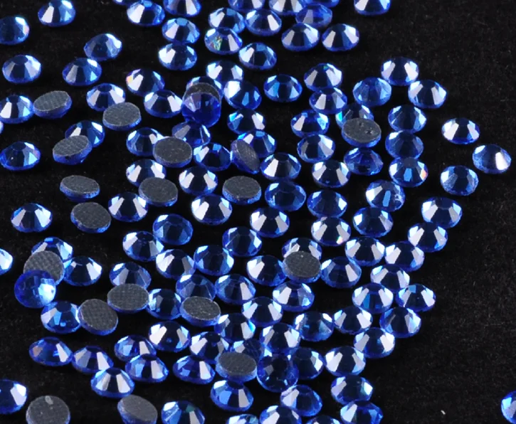 Best prices crystal hot fix stone ss16 rhinestone glass crystal ab hotfix flat back rhinestone
