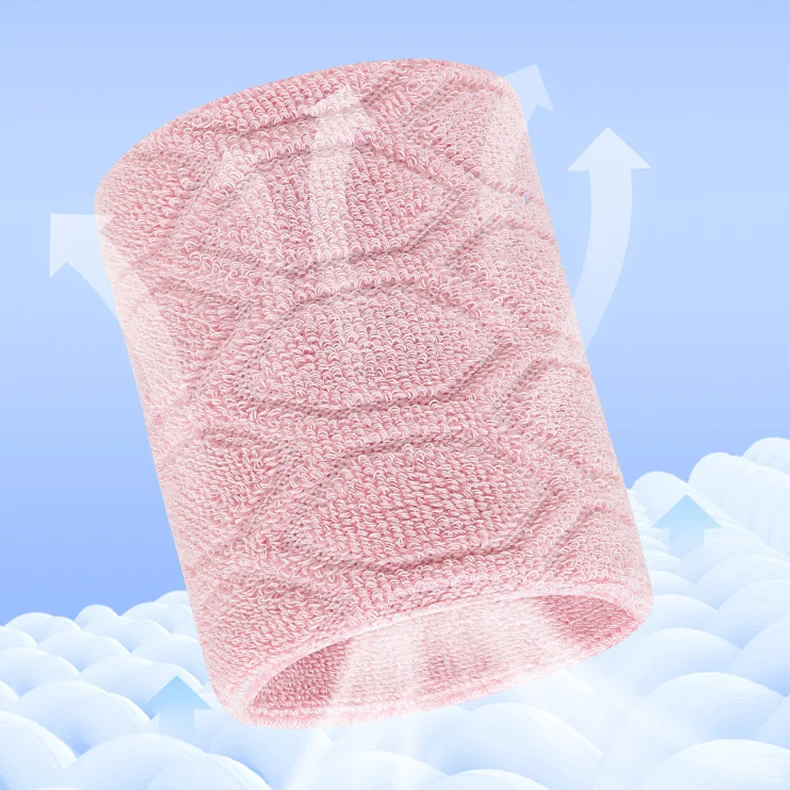 JuDing Custom Tennis Gym Wristbands Towel sweatbands Sweat Wrist Bands Sports embroidery wrist sweatband