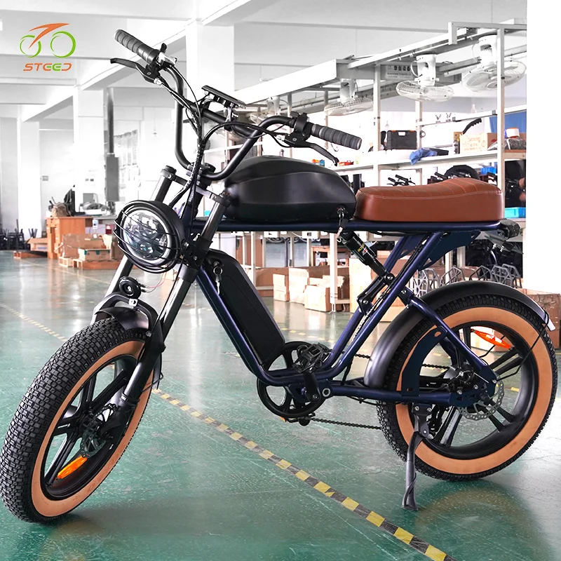 Steed dual battery dual motor ebike dropship with battery eu warehouse ebike for adults