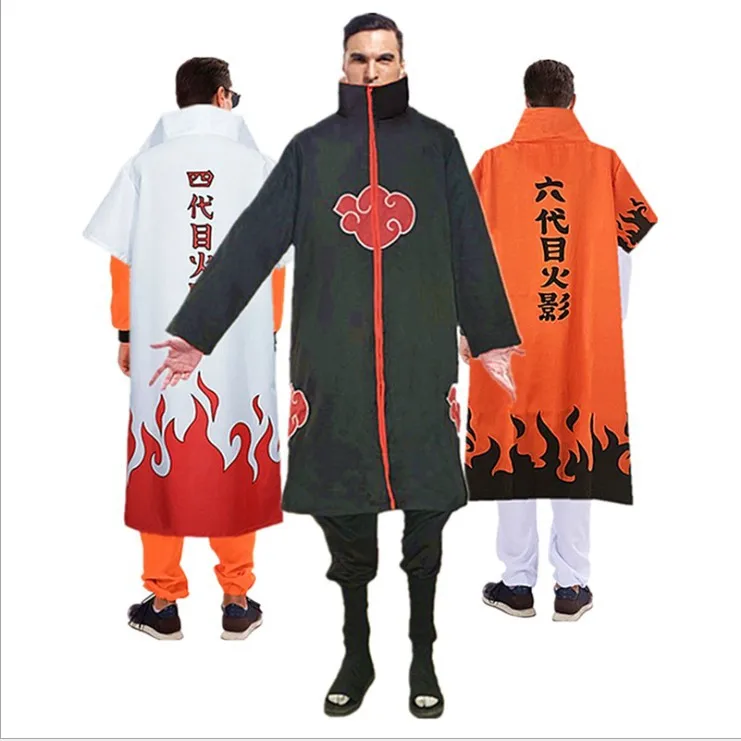 
Anime Clothing Cosplay Costumes for Men Women Uniform Uchiha Itachi Cloak Akatsuki Costumes Party Cape Naruto 