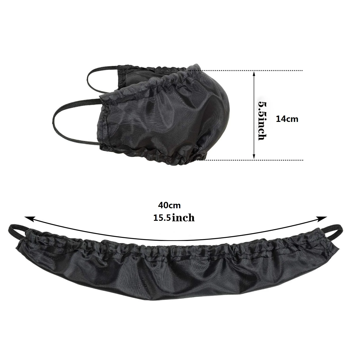 
Adjustable Mens Facial Bedtime Bib Hair Apron Guard Bonnet Rag Beard cover reusable 