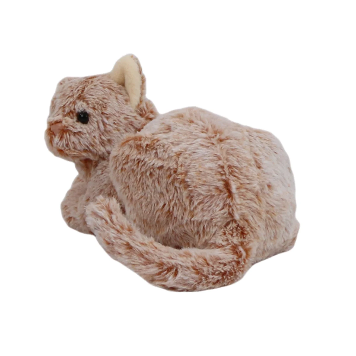 Lifelike plush cats Lying down stuffed animal cat toy handmade realistic cat toys for children custom plush toys factory