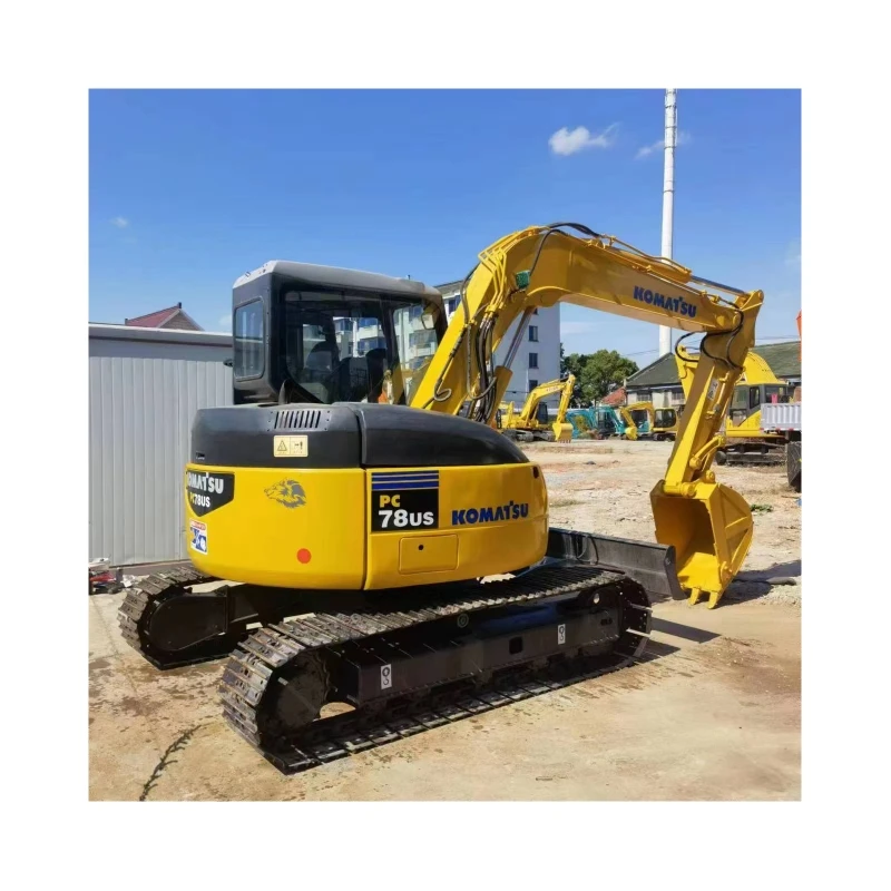 Hot Sale Multifunctional Used Komatsu PC78us Excavator for with Cheap Price