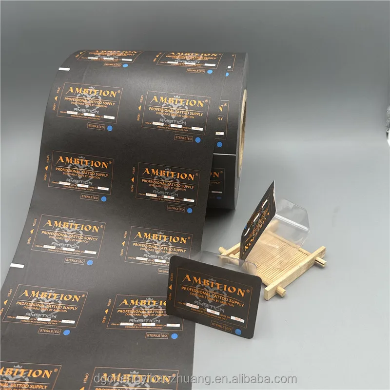 Free Plastic Paper Sealing Cup Film Roll Tea Cup Sealer Film For PP PET Paper Cup Heat Easy Peel Seal Sealing Film