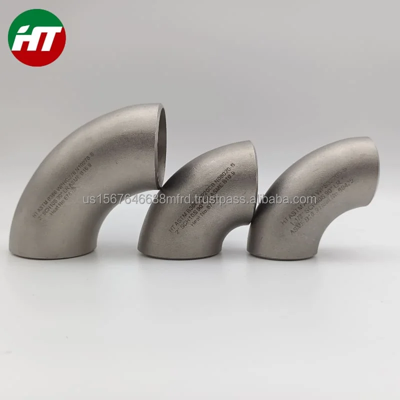 ASTM A234 WPB Butt Weld Pipe Cap Butt Weld Pipe Fittings ASME B16 9 Carbon Steel Butt Weld 90 Degree Elbow Weld Pipe Fittings