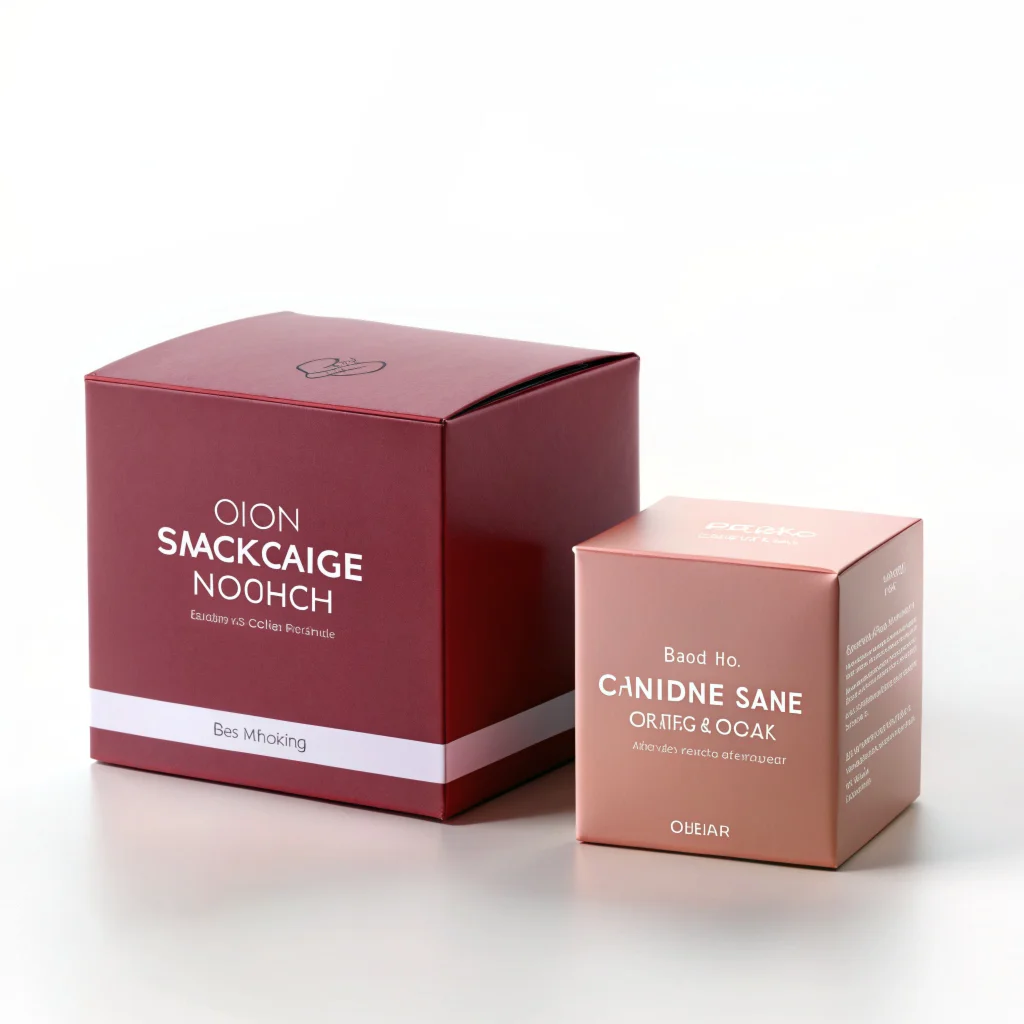 Customized Packaging Small Box Packaging Plain Paper Box White Cardboard Cosmetic Box