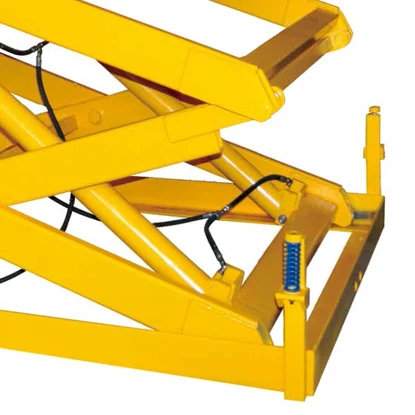 Xilin heavy duty industrial machine double scissor 2000kg 2 ton stationary lift table