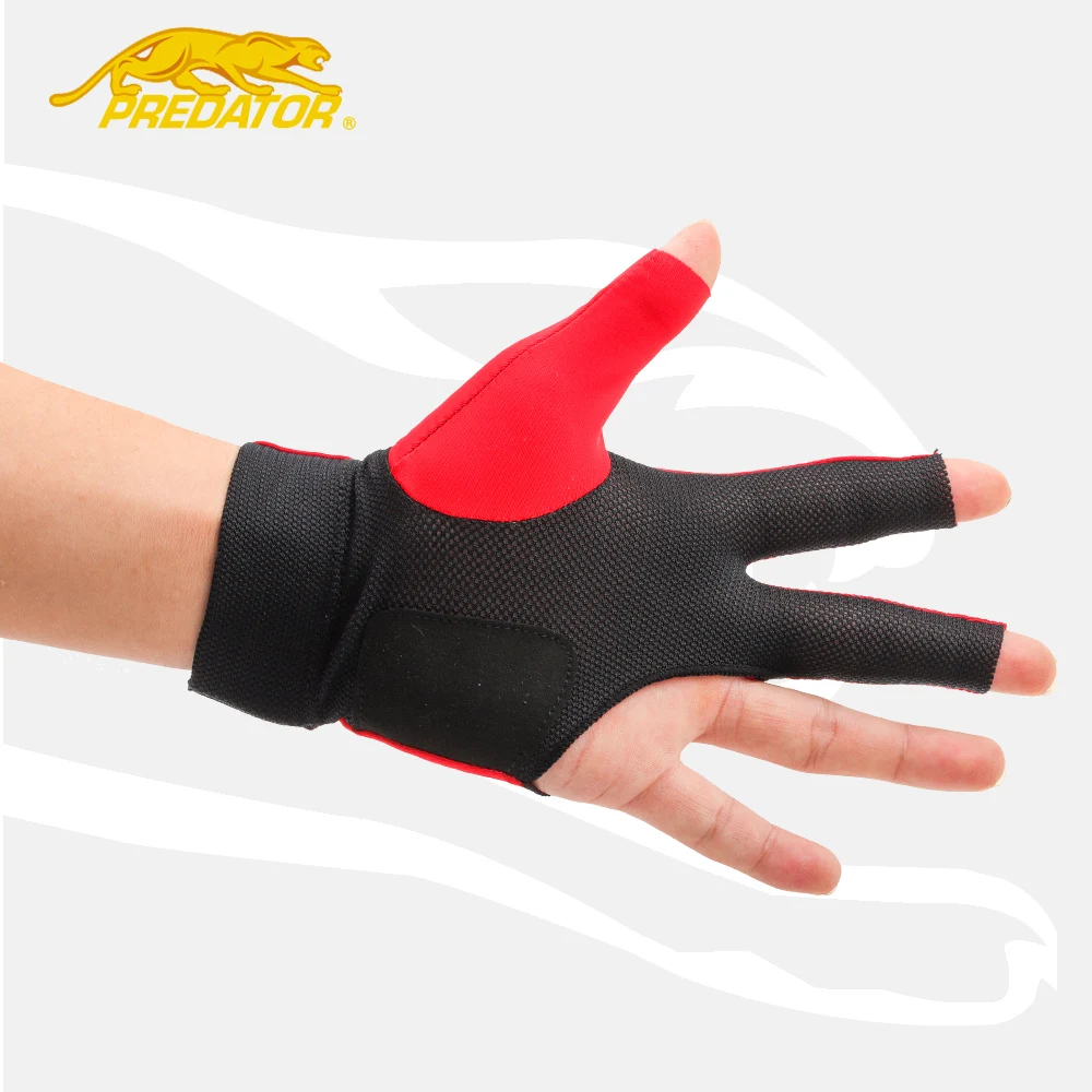 PREDATOR Billiard Gloves Non-slip Lycra Fabric Pool Gloves Snooker Glove Billiard Accessories