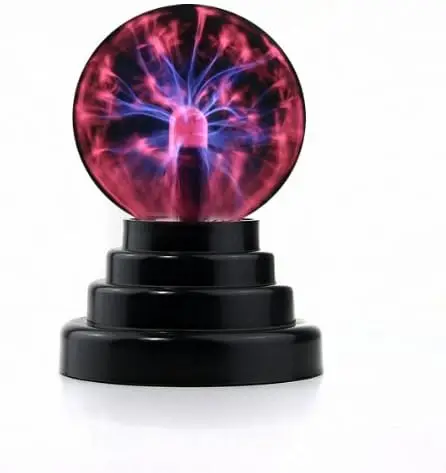3' Static Electricity Globe Electric Lightning Ball Touch Sensitive USB Powered Amazing Gift for Parties Birthday and Holiday