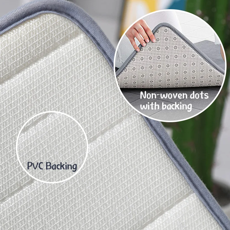 Amazon hot sale Bath Mat Soft Absorbent Bathroom Rugs Non Slip Large bathroom rug set for Bathroom