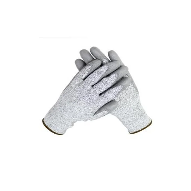 Excellent Wear Resistance Anti Cut 13G 15G Work Protect Gloves Used In Machine And Equipment