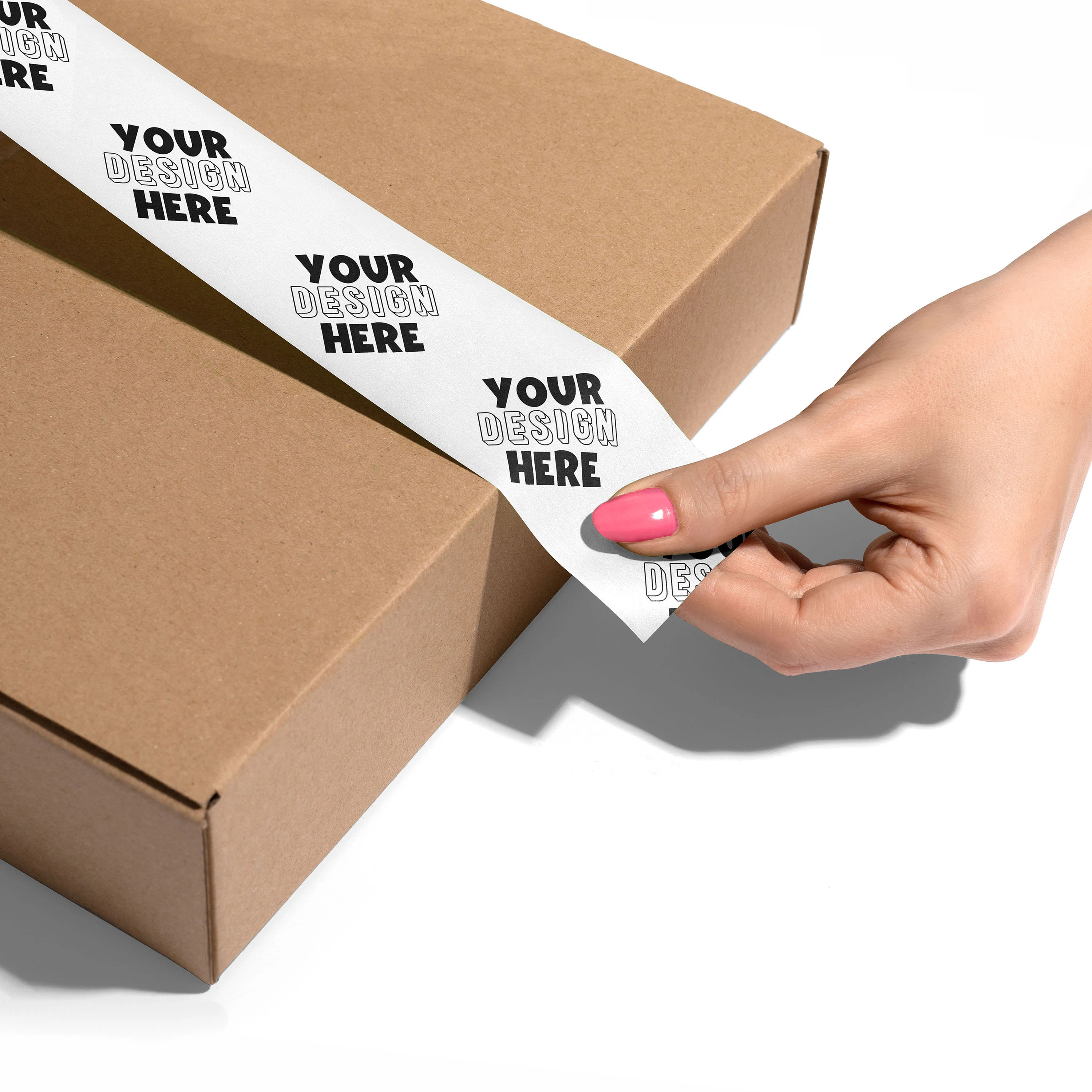 Wholesale waterproof Plastic Bopp adhesive tapes for box packaging sealing opp tape