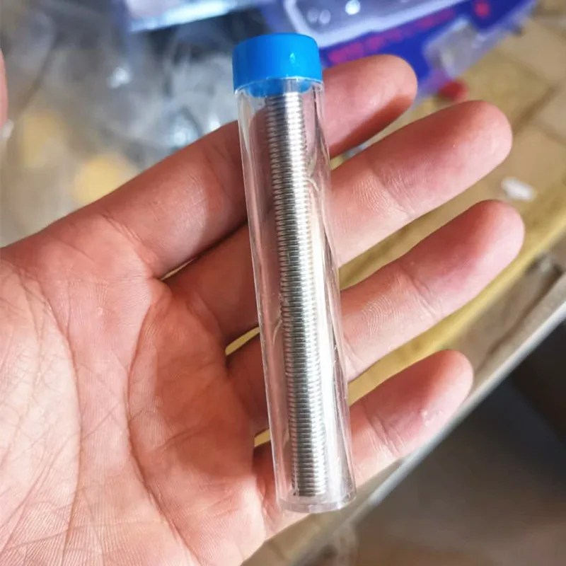 1pcs Soldering Wire & Pen Tube Dispenser Tin Lead Core Soldering Wire Tool 1.0mm 40/60 Tin/Resin Flux Rosin Core Solder