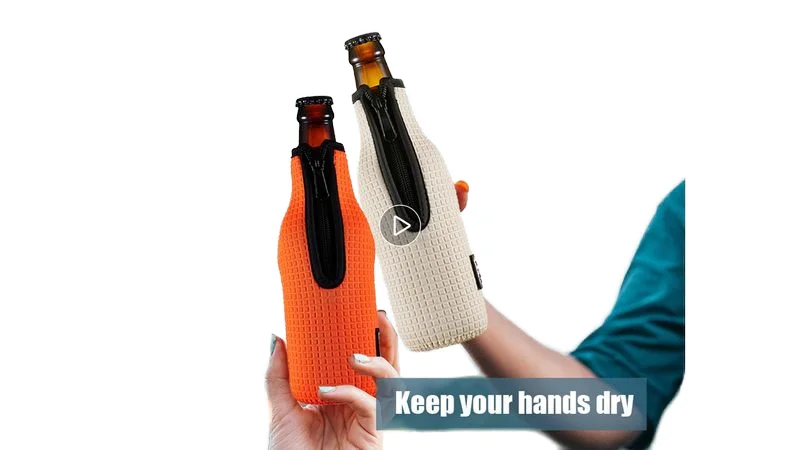 Custom  koozy Design Beer Bottle Cooler Coozy Drink Neoprene Sublimation Can Coozies blank Slim Slap For Cans Coolers Insulated