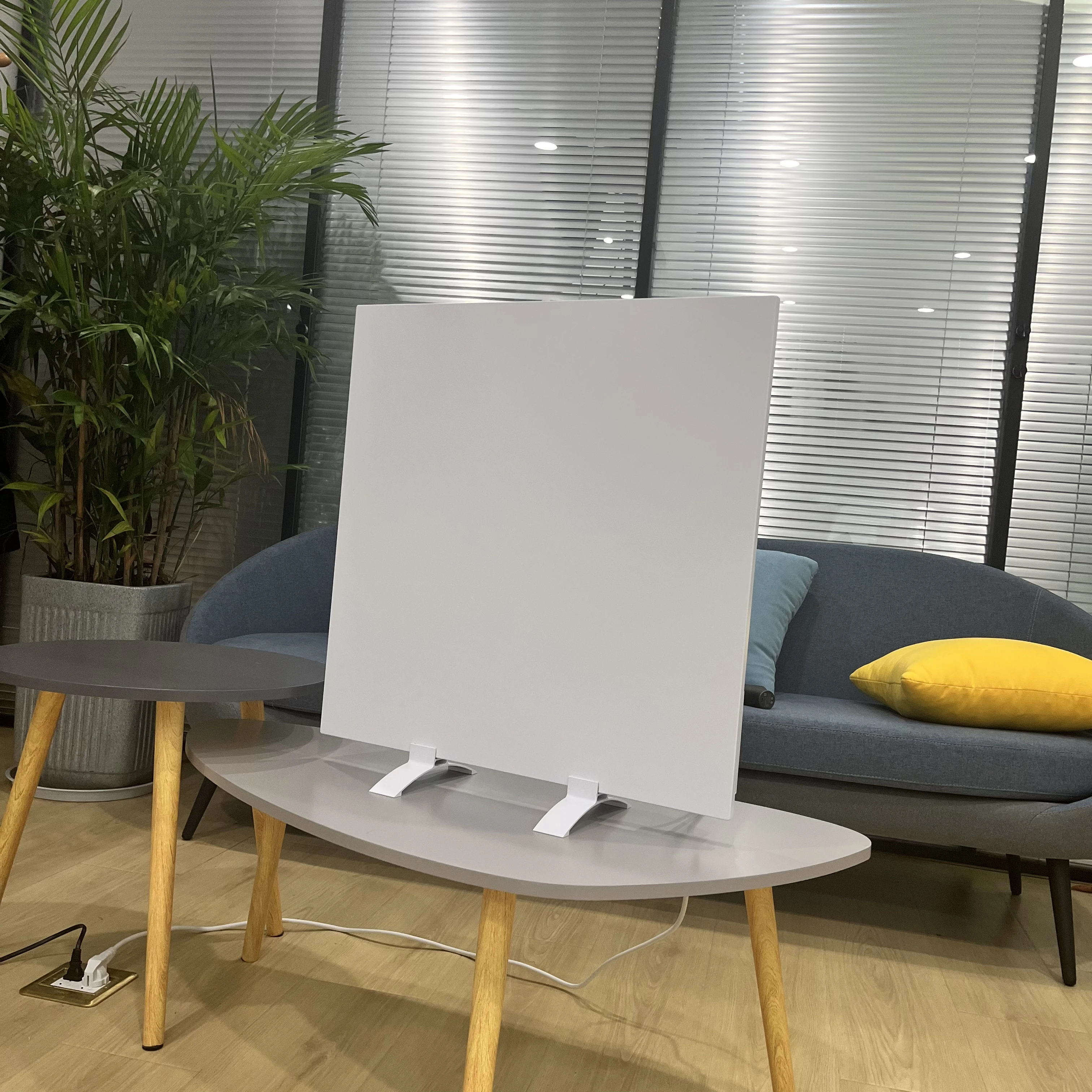 Home Use Far Infrared Carbon Crystal Panel Heater Aluminum Frame Wifi App Control Wall Heater