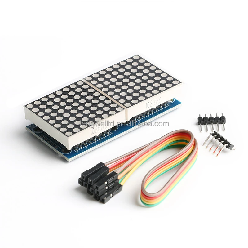 MAX7219 LED dot matrix module 1/2/4/8 Digital tube microcontroller control module For arduino diy