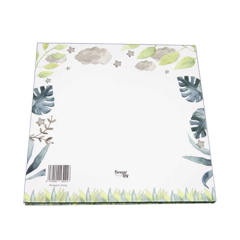 High Quality Custom Baby Journal Hardcover Book Sewn Binding Offset Printing on Kraft Art Paper Quality Paper Hard Cover