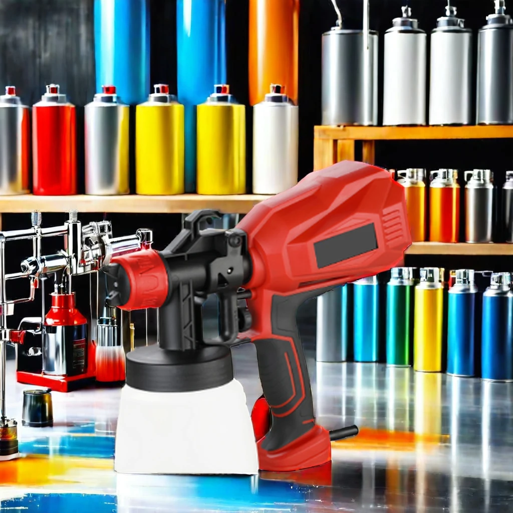 DIY Electric Sprayer Gun 220V Rated Voltage Electric Mixer Type