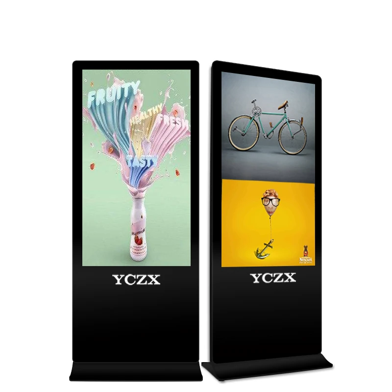 43-65 дюймов UHD для помещений мультисенсорный рекламный ЖК-дисплей Светодиодный дисплей сенсорный экран киоск цена напольный наружный