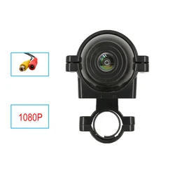 На возраст от 12 до 36V 1080p зеркало заднего вида Вид спереди AHD универсальный Резервное копирование, водонепроницаемая, с высоким разрешением HD ночное виденье Автомобильная камера 140 с широкоугольным объективом с углом обзора для грузовика