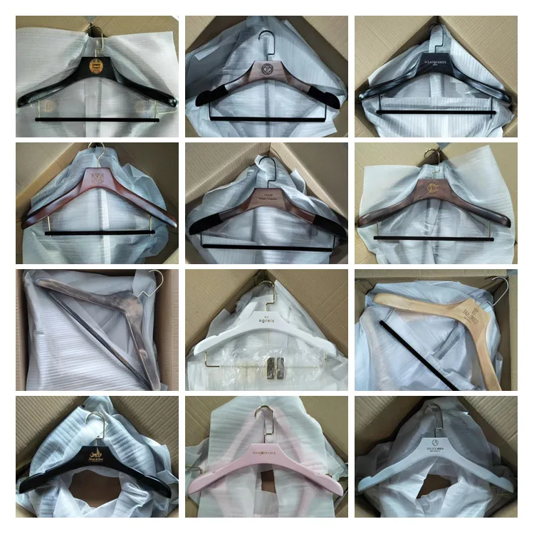 wood hangers packaging