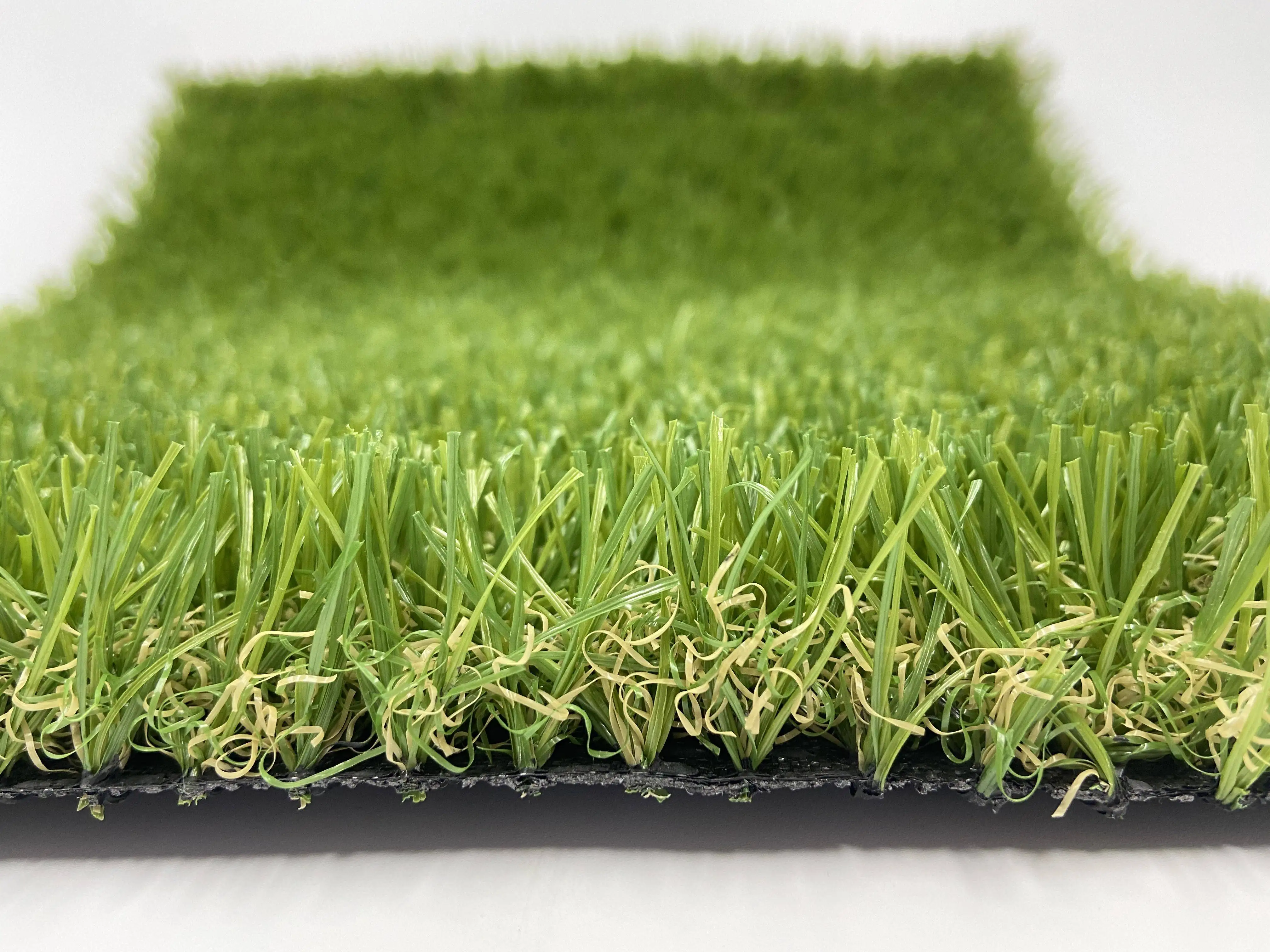 Lvyin Turf landscape fast drain roof premium residential green artificial grass synthetic lawn